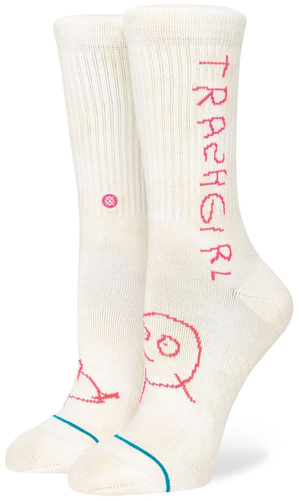 
            
                Load image into Gallery viewer, Stance Socks Womens Trashgirl Off White
            
        