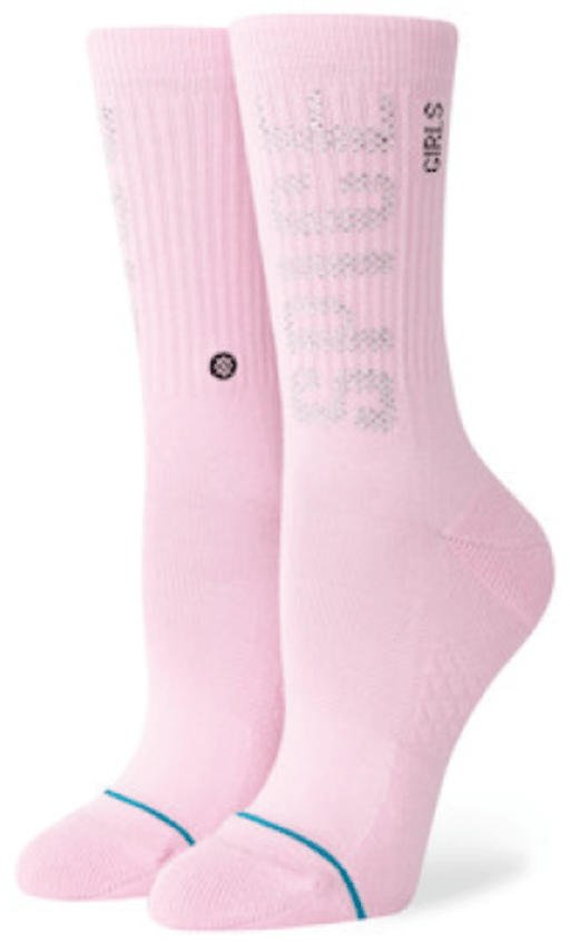 Calzini Stance Rocksteady Crew Black - Taglia Uomo 42-46, Alti Al Polpaccio, Costruzione Infiknit, Cotone Pettinato