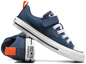 Converse Kids Chuck Taylor All Star Malden Street Low Top Easy-On Navy/Pale Magma/White