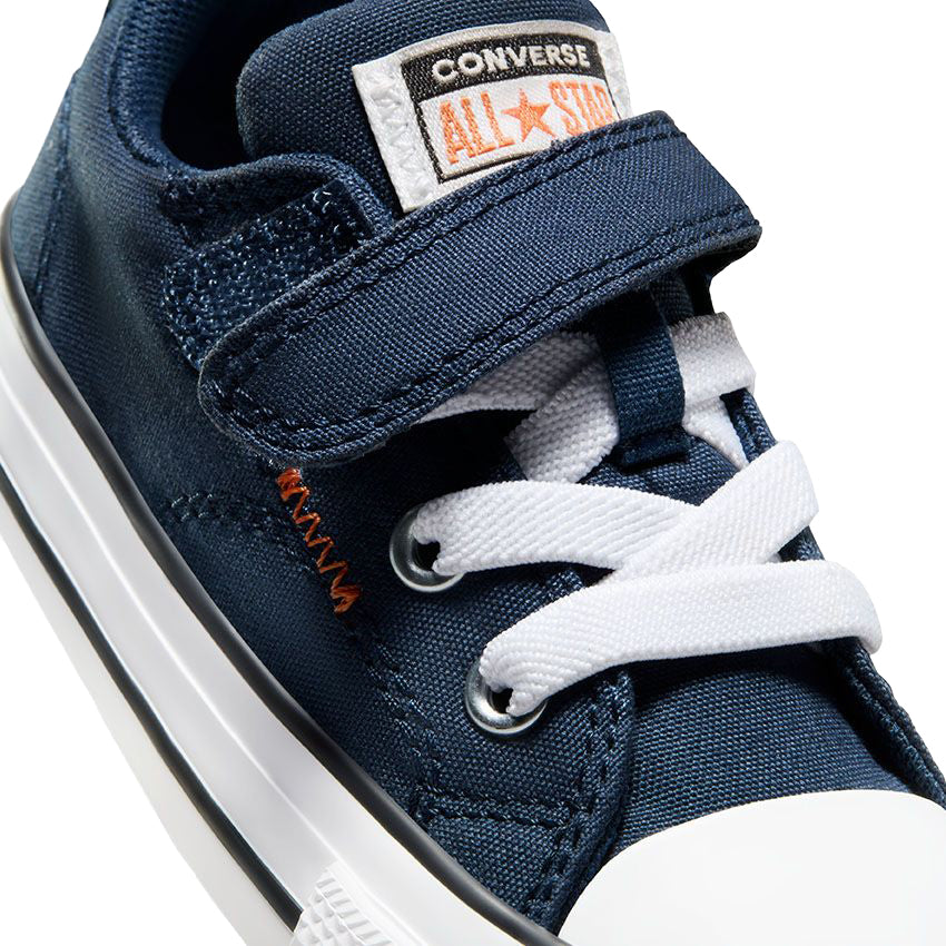 Converse Toddler Chuck Taylor All Star Malden Street Low Top Easy-On Navy/Pale Magma/White