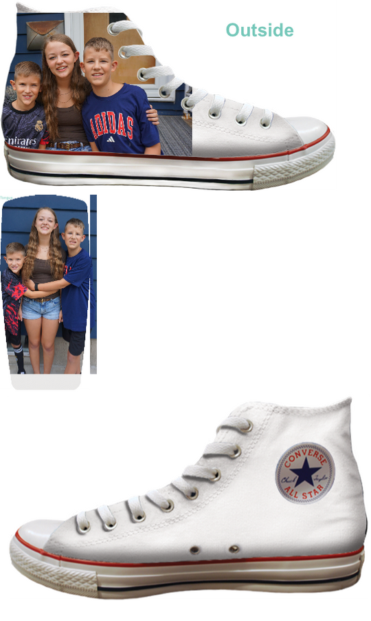 Customizable Hi-Top -White (Customized)