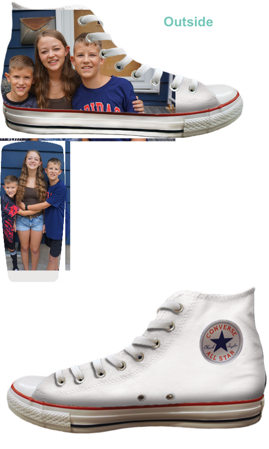 Customizable Hi-Top -White (Customized)