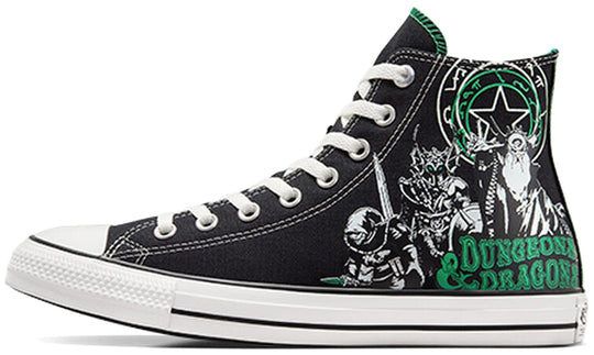 Converse Hi Tops Dungeons &amp; Dragons Black/Green