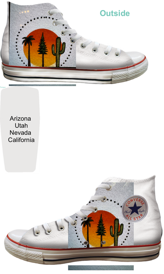 Customizable Hi-Top -White (Customized)