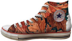 Baggins Original Hi Top Morris Acanthus Leaves