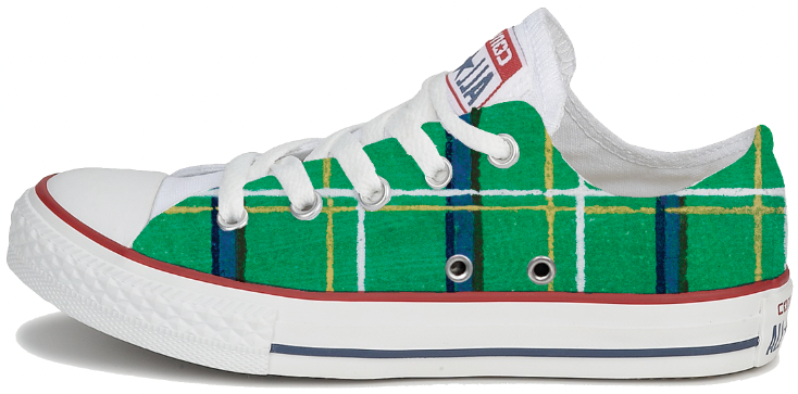 Baggins Original Low Top Giant Green Plaid