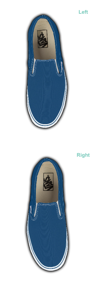 Customizable Slip-On - Navy (Customized)