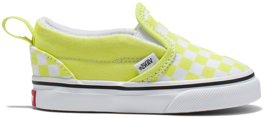 Vans Toddler Slip V Checkerboard Evening Primrose