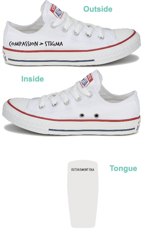 Customizable Low-Top - White (Customized)
