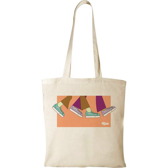 The Baggins Original Tote Bag Old Skool Friends