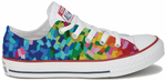 Baggins Original Heather Travis Low Top Rainbow Confetti