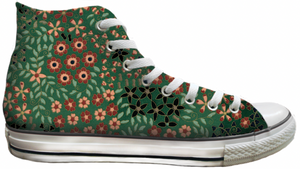 Baggins Original Hi Top Tiny Floral