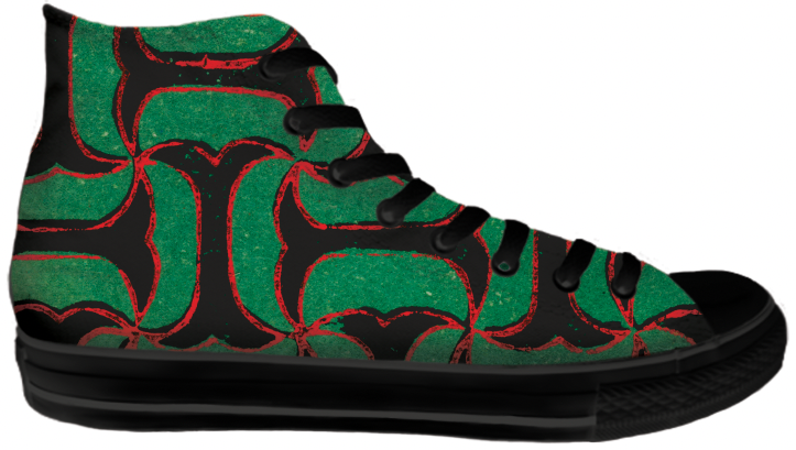 Baggins Original Hi Top Green Links