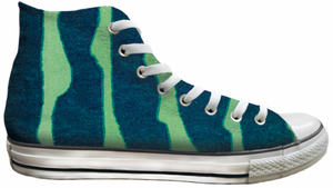 Baggins Original Hi Top Green Wave