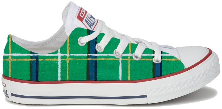 Baggins Original Low Top Giant Green Plaid