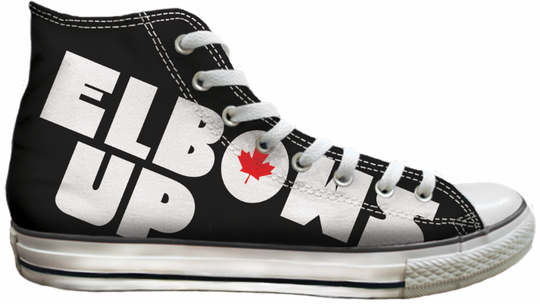 Baggins Original Hi Top Elbows Up Black