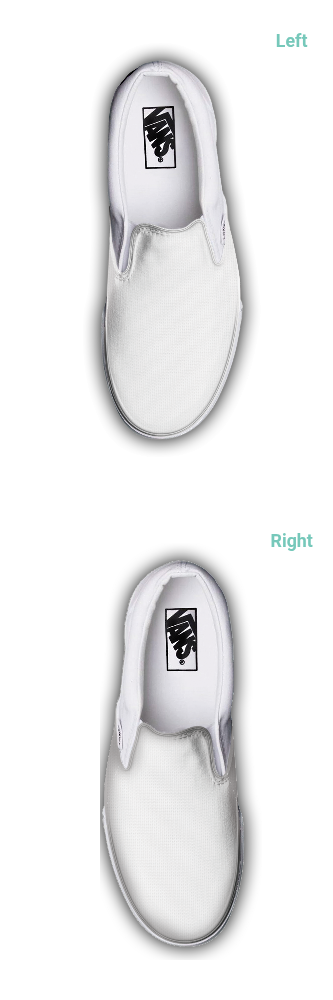 Customizable Slip-On - White (Customized)