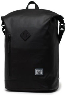 Herschel Roll Top Backpack Black