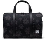 Herschel Novel Carry-On Duffle Black Floral Sun