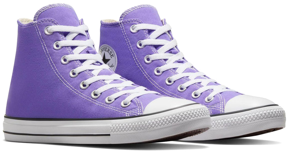 Purple and green converse best sale