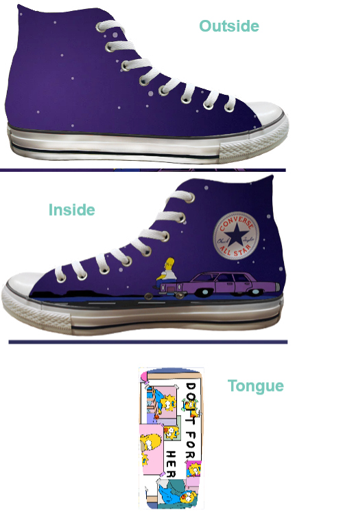 Customizable Hi-Top - Black (Customized)