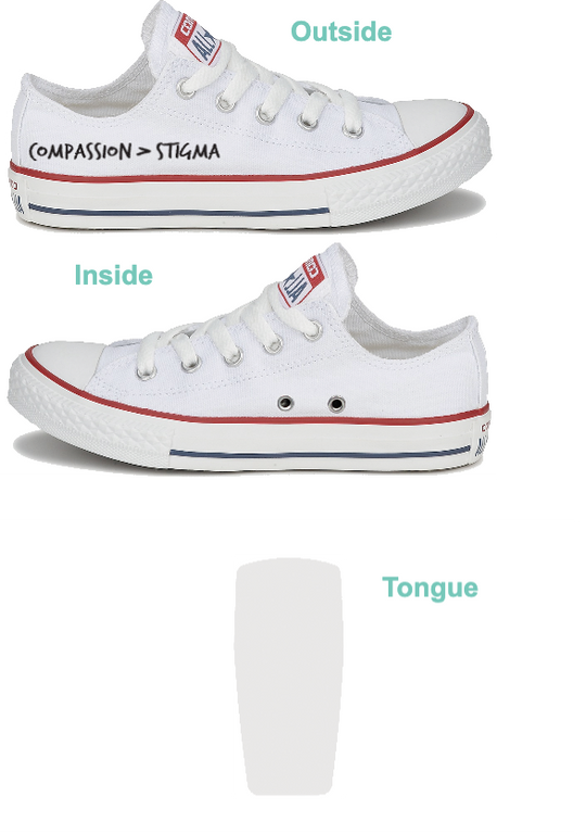 Customizable Low-Top - White (Customized)