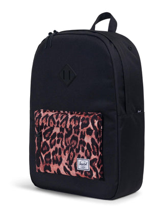Herschel Heritage Backpack 600D Poly Black Cheetah