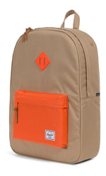 Herschel Heritage 600D Poly Kelp/Vermilion Orange