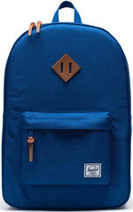 Herschel Heritage Backpack 600D Poly Monaco Blue Crosshatch