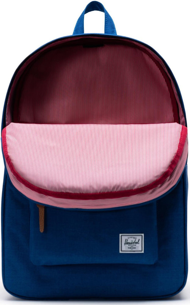 Herschel Heritage Backpack 600D Poly Monaco Blue Crosshatch
