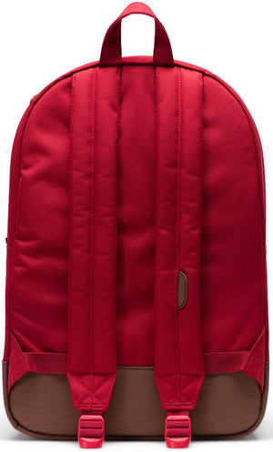 Herschel Heritage Backpack 600D Poly Red/Saddle Brown