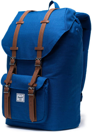 Herschel Little America Backpack 600D Poly Monaco Blue Crosshatch