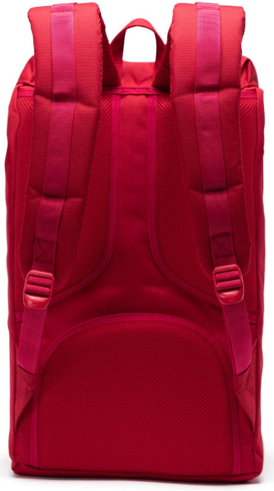 Herschel Little America Backpack 600D Poly Red/Saddle Brown