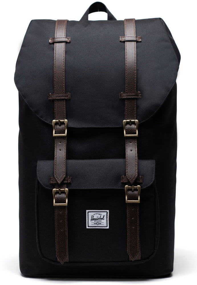 
            
                Load image into Gallery viewer, Herschel Little America Black/ Chicory Coffee
            
        