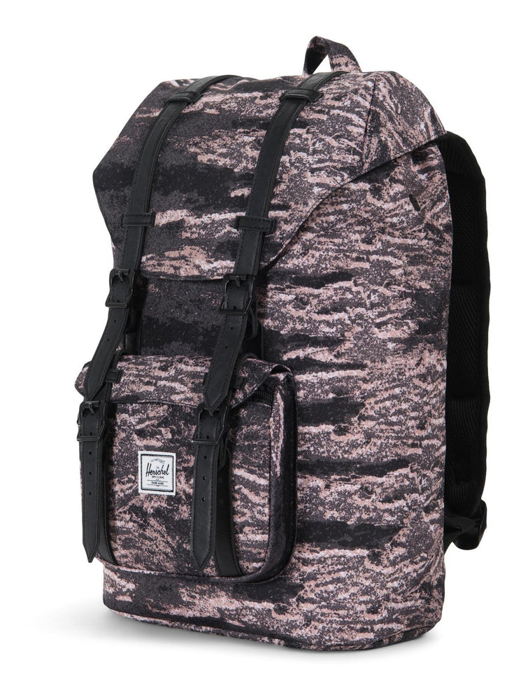 Herschel Lil America Mid Backpack 600D Poly Rose/Black