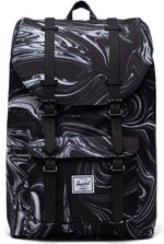 Herschel Little America Mid Paint Pour Black