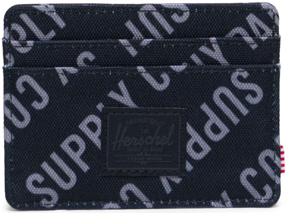 
            
                Load image into Gallery viewer, Herschel Charlie+ 600D Poly Roll Call Black/Sharkskin
            
        