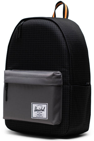 Herschel Classic XL Black Grid/Gargoyle