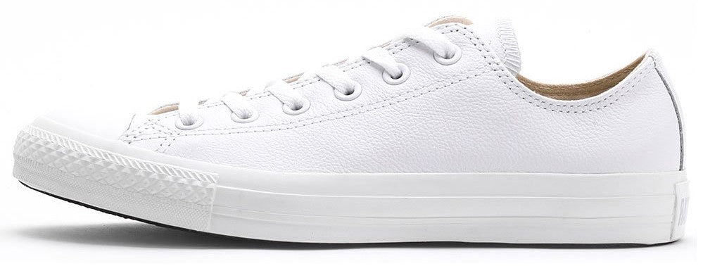 Converse Chuck Taylor All Star Low Top Leather Monochrome White