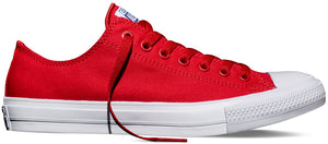 
            
                Load image into Gallery viewer, Converse Chuck Taylor II Low Top Salsa Red/White
            
        