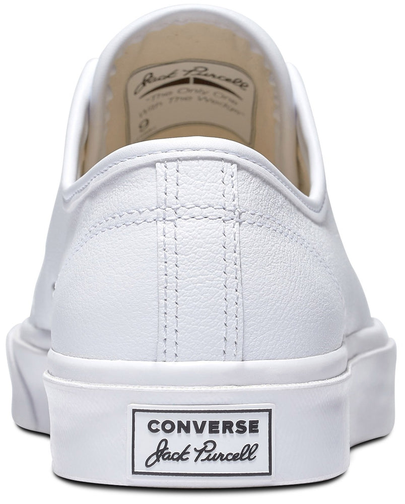 
            
                Load image into Gallery viewer, Converse Jack Purcell Low Top White Leather
            
        
