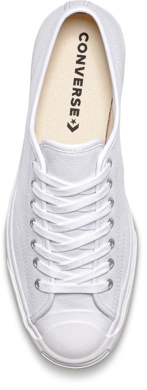
            
                Load image into Gallery viewer, Converse Jack Purcell Low Top White Leather
            
        