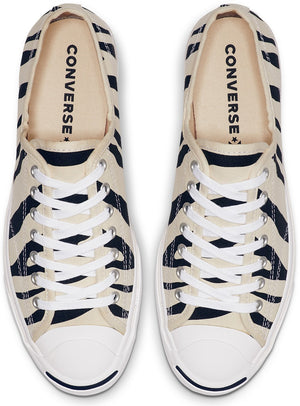 
            
                Load image into Gallery viewer, Converse Jack Purcell Low Top Black/Zebra Print
            
        