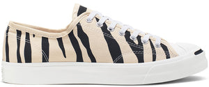 
            
                Load image into Gallery viewer, Converse Jack Purcell Low Top Black/Zebra Print
            
        