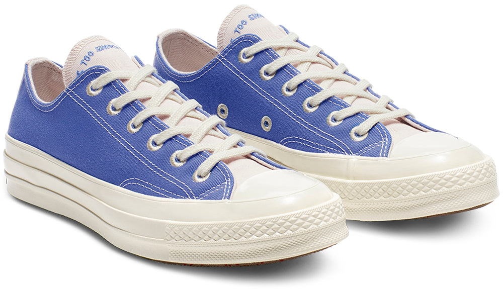 
            
                Load image into Gallery viewer, Converse Chuck Taylor 70s Renew Low Top Ozone Blue
            
        