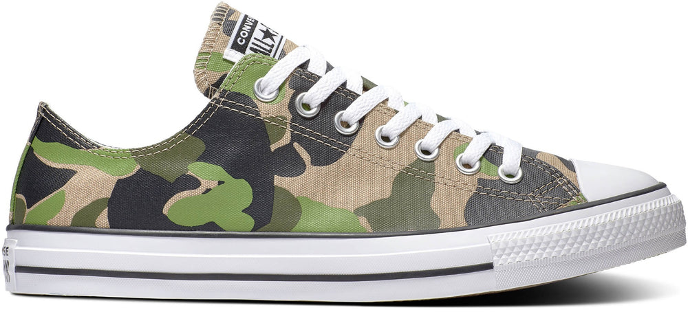Converse Chuck Taylor All Star Low Top Camo Black/Candied Ginger/White