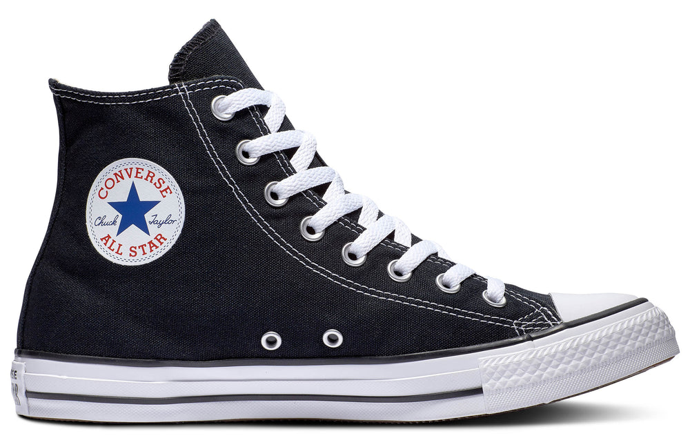 
            
                Load image into Gallery viewer, Converse Chuck Taylor All Star Hi Top Wide Width Black
            
        
