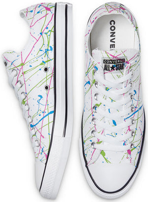Converse Chuck Taylor All Star Low Top White/ Multi Splat