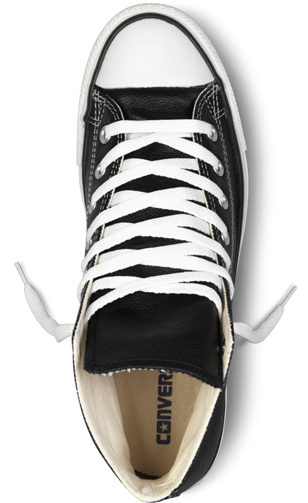 
            
                Load image into Gallery viewer, Converse Chuck Taylor All Star Hi Top Leather Black
            
        