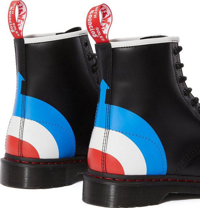 
            
                Load image into Gallery viewer, Dr Martens 1460 Hi The Who Smooth Black
            
        